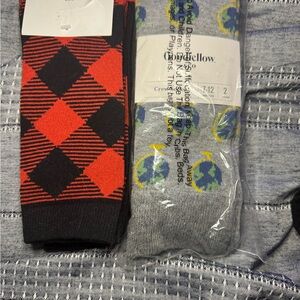 Bundle of 5 pairs of Goodfellow & Co Novelty Crew Socks